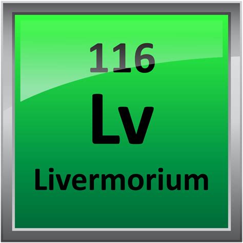 livermorium element 116.